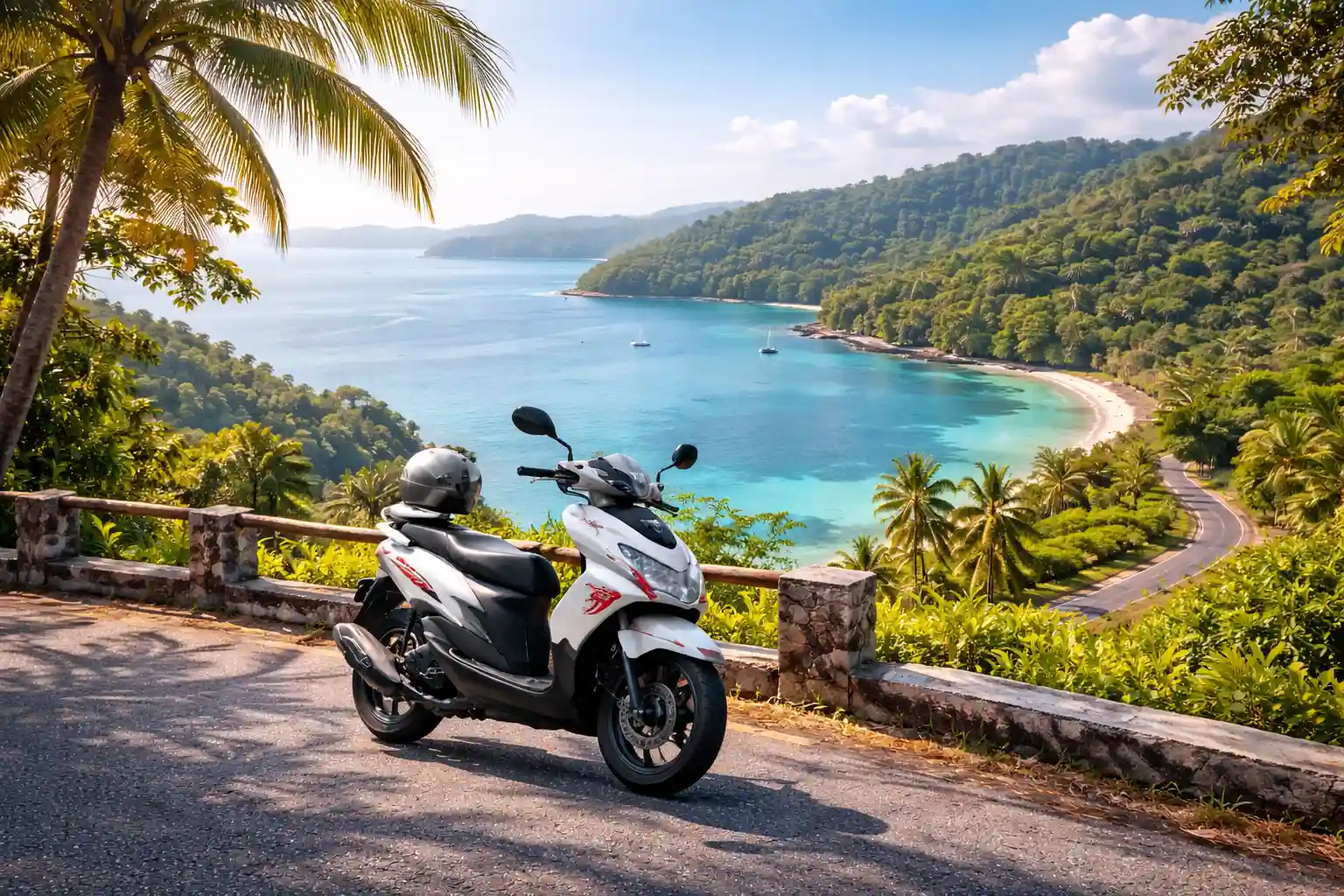 Bike and car rental process in Andaman Islands