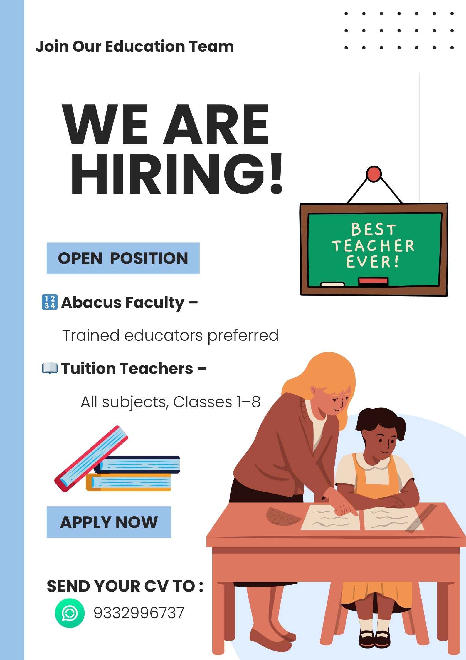 Teachers Wanted in Junglighat