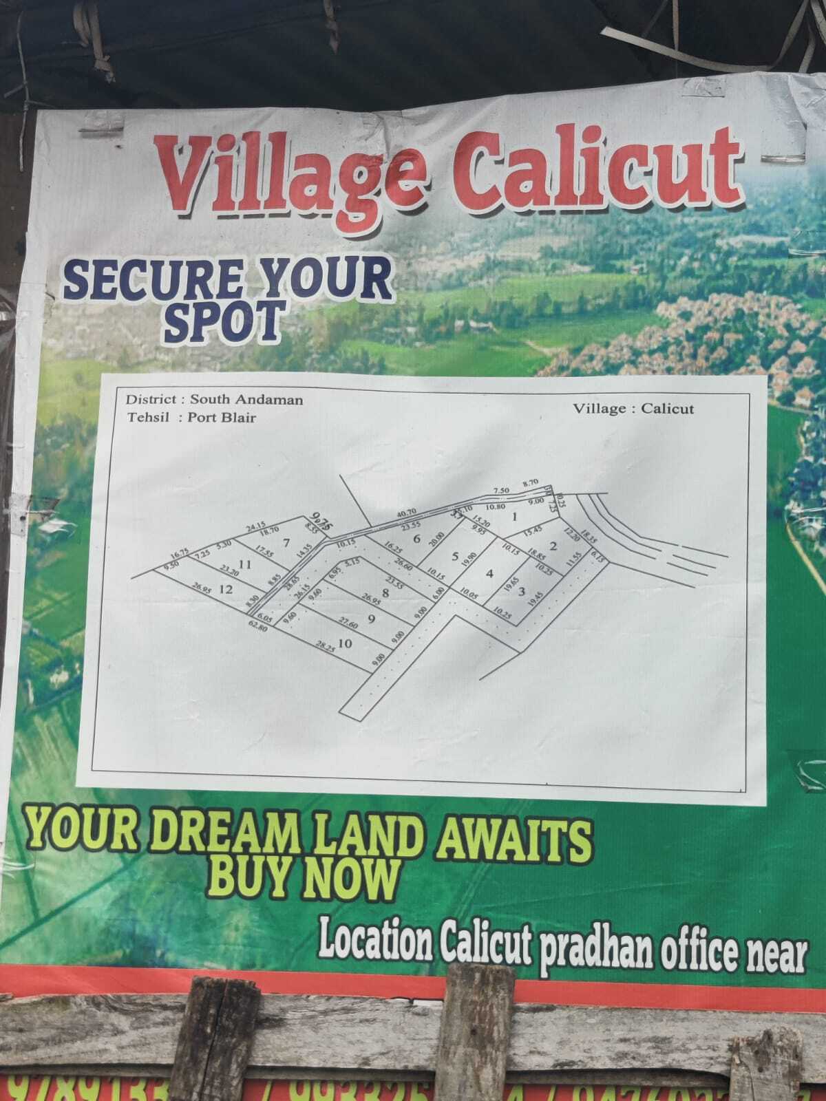 Land for Sale – Secure Your Dream Land in Village Calicut