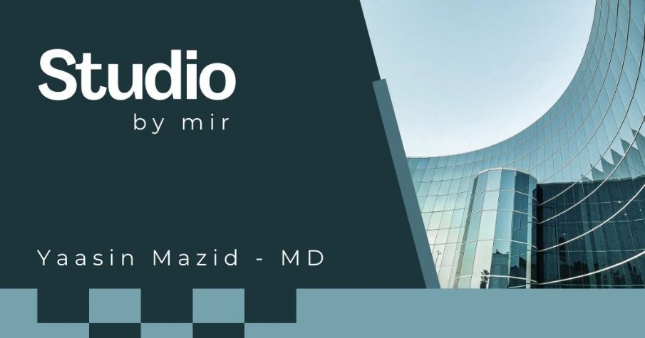Studio by Mir- For premium architectural design, interior solutions, and creative brand visuals