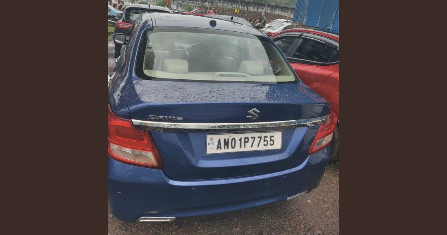Used Car For Sale – Maruti Dzire 2019 Blue
