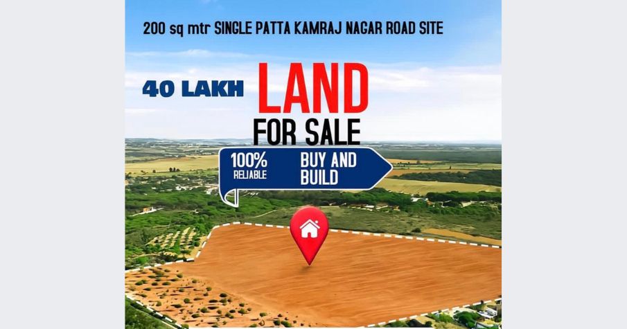 Premium Land for Sale – Kamraj Nagar Road Site