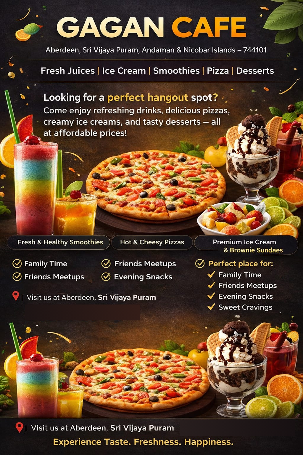 Gagan Cafe – Best Hangout Spot in Aberdeen, Sri Vijaya Puram