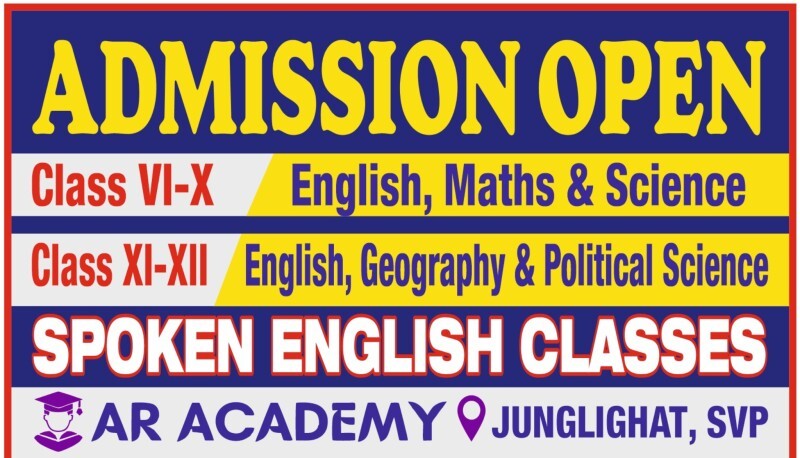 ADMISSION OPEN 2026 – AR ACADEMY – Best Tuition Centre