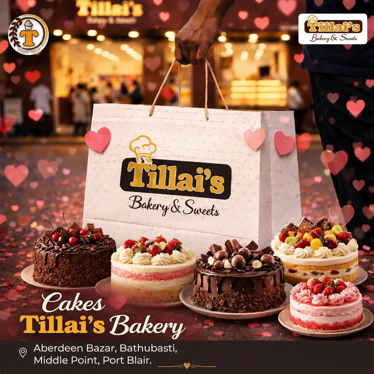 🎂 Tillai’s Bakery & Sweets – Cakes for Every Celebration