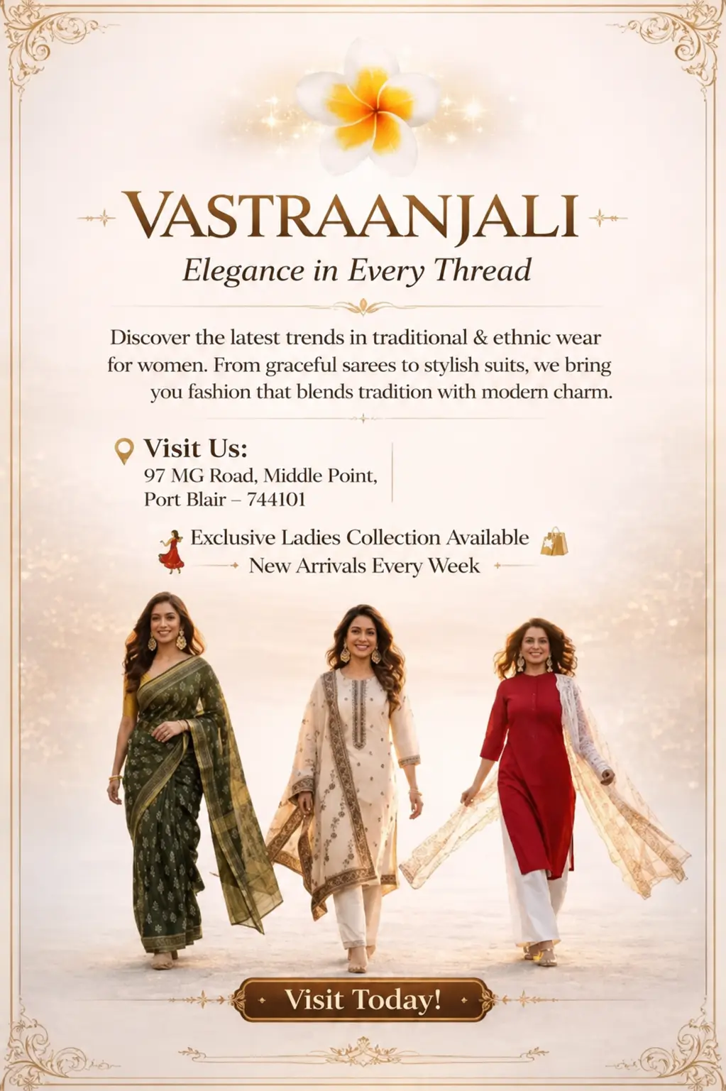 Vastraanjali – Best Saree & Ladies Dress Shop in Middle Point, Port Blair