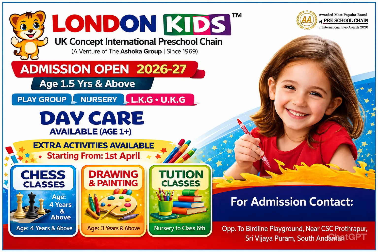 Admissions Open 2026–27 | London Kids Preschool
