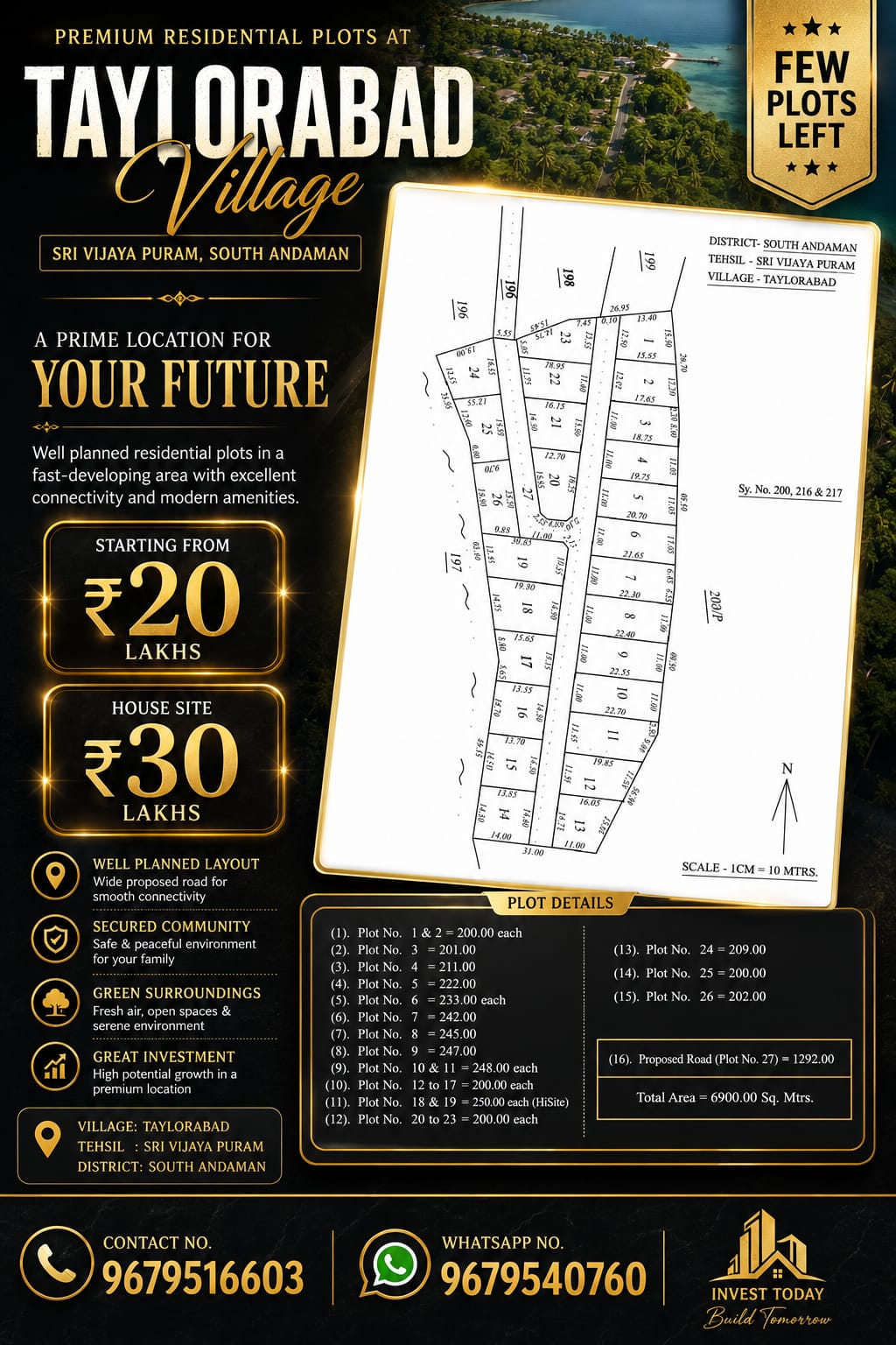 Premium Plots for Sale in Teylerabad – Invest Today, Build Tomorrow