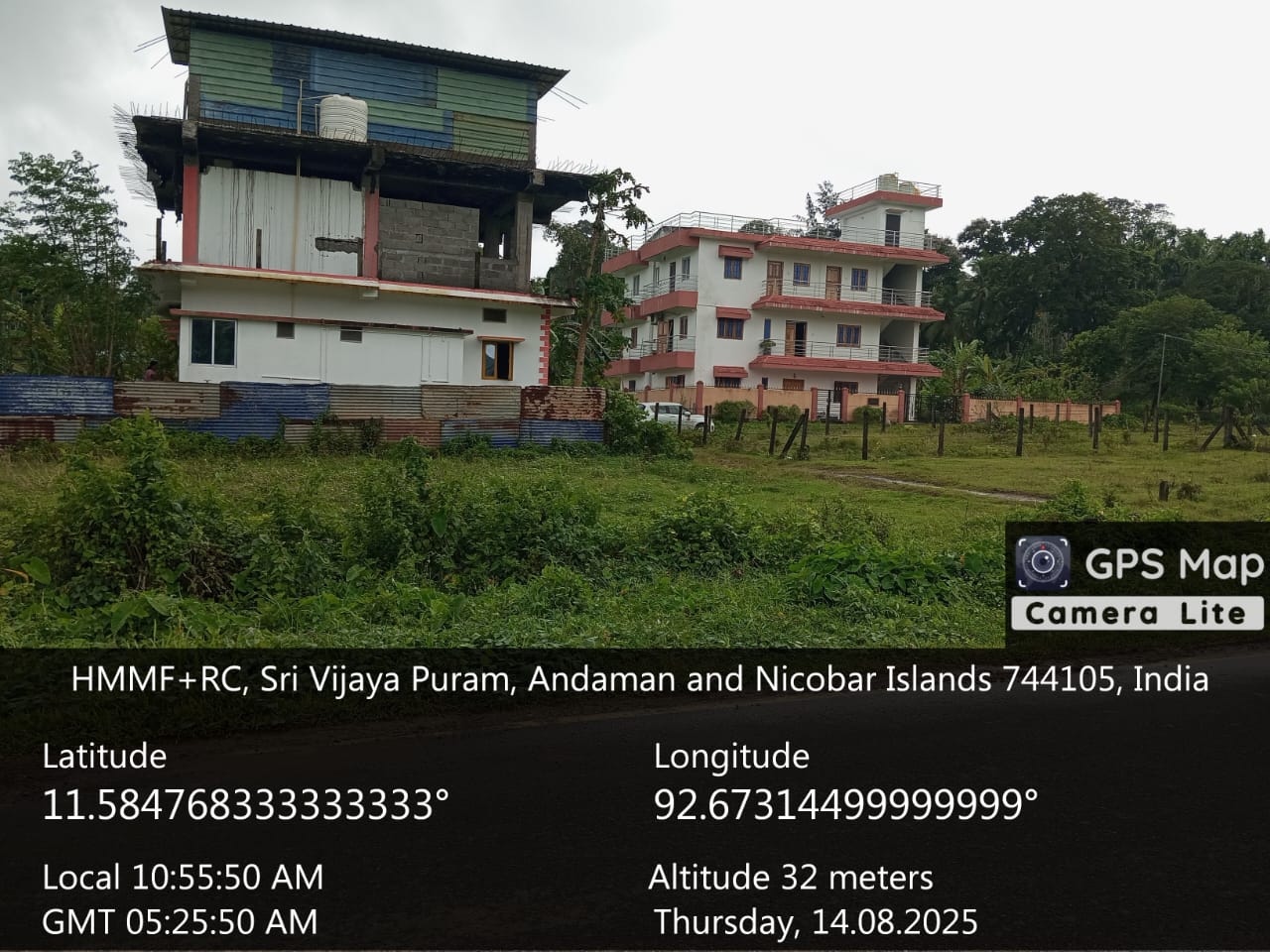 600 Sq. Mtr. Residential Land for Sale in Nayashahar, South Andaman