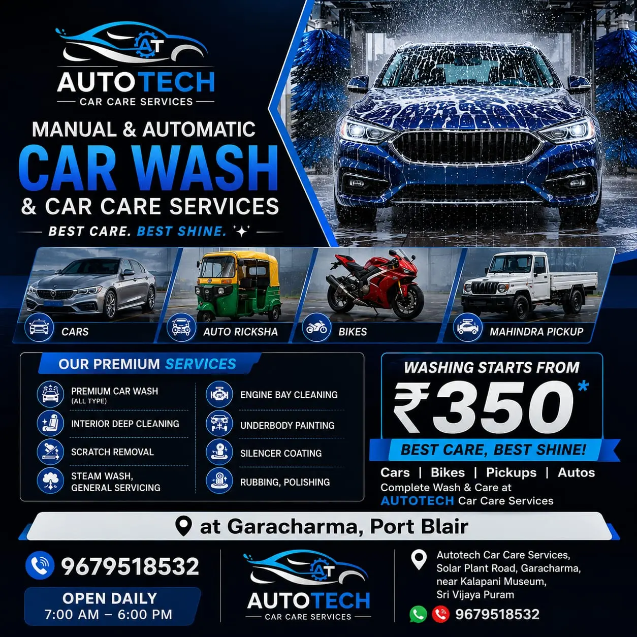 AUTOTECH AUTOMATIC CAR WASH & CAR CARE SERVICES